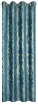 &Ouml;&ouml;kardin ZKNL-02, kuld v./t&uuml;rkiissinine v., 140 cm x 250 cm