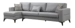 Diivanvoodi Atelier Del Sofa Kristal, helehall v., 130 x 218 cm x 86 cm