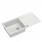 K&ouml;&ouml;givalamu Quadron Evan 146, graniit, 100 cm x 50 cm x 21 cm, valge v./roostevaba teras v.