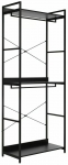 P&otilde;randariiul Rin A, must v., 200 cm x 80 cm x 40 cm