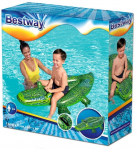 T&auml;ispuhutav parv Bestway Crocodile, roheline v., 152 cm x 71 cm