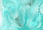 Fototapeet Artgeist Enchanted Turquoise, 70 cm x 70 cm
