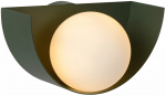 Valgusti seinale Lucide Benni 45201/01/33, G9, 1 x 28 W, roheline v.