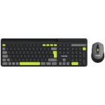 Juhtmevaba klaviatuuri ja hiire komplekt Canyon Canyon HSET-W5 CNS-HSETW5BK, Inglise (US), must v.