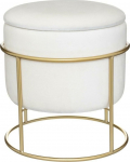 Tumba Atmosphera Eliane, valge v., 43 cm x 43 cm x 83 cm