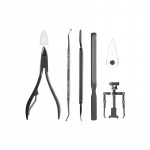 Manik&uuml;&uuml;ri- ja pedik&uuml;&uuml;rikomplekt Soulima Ingrown Nail Set, 201 g, 6 tk