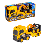 Autode komplektid Teamsterz Mega Transporter 1417586, kollane v./must v.