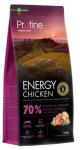 Kuiv koeratoit Profiline Energy Chicken, kanaliha, 12 kg
