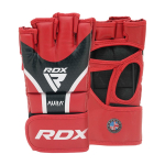 MMA kindad RDX Sports Aura Plus T-17, must/punane, L