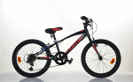 Laste jalgratas, laste Aurelia 420 Sport, must v./punane v., 20"
