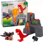 Kujukeste komplekt, koos tarvikutega Brio World Dinosaur Erupting Volcano, mitmev&auml;rviline