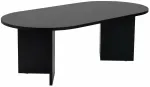 Kohvilaud Nordure Sable, must v., 60 cm x 119 cm x 40 cm