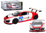 Rc auto Rastar Audi R8 LMS, 1:24, valge/punane