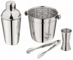 Baarmeni komplekt kokteilide jaoks King Hoff KH 1706, h&otilde;be v., 0.500 l, 4 tk