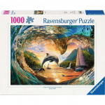 Pusle Ravensburger Jump Into The Sunset, 50 cm x 70 cm, 1000 tk, mitmev&auml;rviline