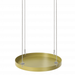 Lillepoti alus 4IQ L, 24 cm x 24 cm x 2 cm, &Oslash; 24 cm