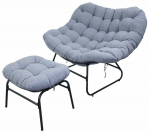 Aiatool jalatoega Besk, hall v., 103 cm x 115 cm x 90 cm, 2 tk.