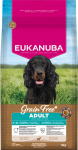 Kuiv koeratoit Eukanuba Grain Free, hirveliha, 3 kg