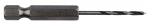 Puidu puur Makita D-62387, puit, keermega, hex, 2 mm x 6.9 cm