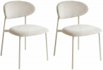 Toolide komplekt Beliani Cowley, matt, beež v., 51 cm x 46 cm x 76 cm, 2 tk