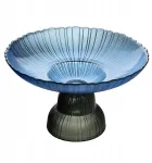 Serveerimisalus Mondex Daz Glass, &Oslash; 24 cm, sinine v./roheline v., klaas