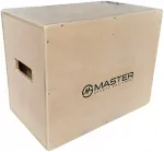 Treeningseadme lisatarvik Master Plyometric Box MAS-C567, 75 cm, 23 kg, pruun v.