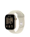 Nutikell Apple Watch Series 12 GPS + Cellular 42mm MJG34ET/A, light gold alumiiniumist korpus koos sand sportrihmaga - M/L