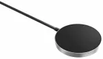 Juhtmevaba laadija Samsung GP-PWU025WIABW, USB Type C/Qi Wireless, must v., 15 W