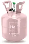 Heeliumgaas &otilde;hupallidele universaalne PartyDeco Helium Tank, roosa v.