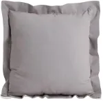 Dekoratiivpadjap&uuml;&uuml;r Homla Durga 783685, valge v./hall v., 45 cm x 45 cm