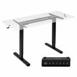 Laua raam ModernHome JSD-F3-1, 95 cm x 49.5 cm, 72 - 120 cm, must v.