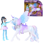 Kujukeste komplekt Spin Master Unicorn Academy Wing Magic Layla And Glacier, 2 tk, valge v./violetne v.