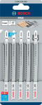 Universaalne saetera komplekt Bosch Pro, metall, 132 mm, 5 tk