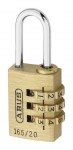 Lukk Abus 165/20 32161, kuldne v., 53 mm