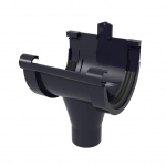 PVC vihmaveerenni sisenurk G80, pruun