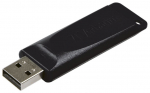 USB m&auml;lupulk Verbatim Slider, must v., 32 GB