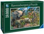 Pusle Ravensburger At The Waterhole, 276 cm x 192 cm, 1800 tk, mitmev&auml;rviline