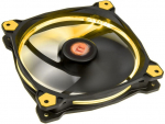 &Otilde;hkjahuti korpusele Thermaltake Riing 14 Yellow High Static Pressure LED Fan