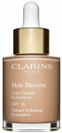 Vedel jumestuskreem Clarins Skin Illusion Natural Hydrating Foundation, 109 wheat, 30 ml