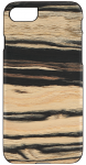 Telefoni &uuml;mbris Man&Wood White Ebony, iPhone 7/Apple iPhone 8/Apple iPhone SE 2020, must/mitmev&auml;rviline