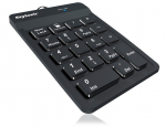Arvuti klaviatuur KeySonic ACK-118BK2, must v.