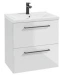 Vannitoakapp valamuga Deftrans Metro D60 + Plan 60, valge v., 45 cm x 60 cm x 60 cm