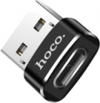 Adapter Hoco USB - USB-C AKS_UA6 USB male, USB-C female, must v.