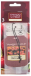 Auto &otilde;huv&auml;rskendaja Yankee Candle Black Cherry, 12 g, 3 tk
