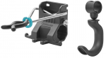 Komplekt Gardena Set Holder & Hook, roostevaba teras v./hall v., 2 tk