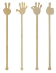 &Uuml;hekordsed vardad Pap Star Pure Hands, 210 mm, 100 tk