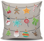 Dekoratiivne padi Mioli Decor 1, mitmev&auml;rviline, 43 cm x 43 cm