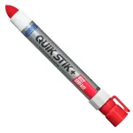Marker Markal Quik Stik Plus Oily Surface, 15.2 cm, punane v.