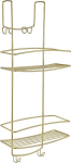 Riiul du&scaron;iuksele Metaltex Onda Brass, 26 cm x 58 cm x 20 cm, messingi v.