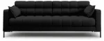 Diivan Micadoni Home Mamaia 3 Seats, must v., 177 x 92 cm x 75 cm